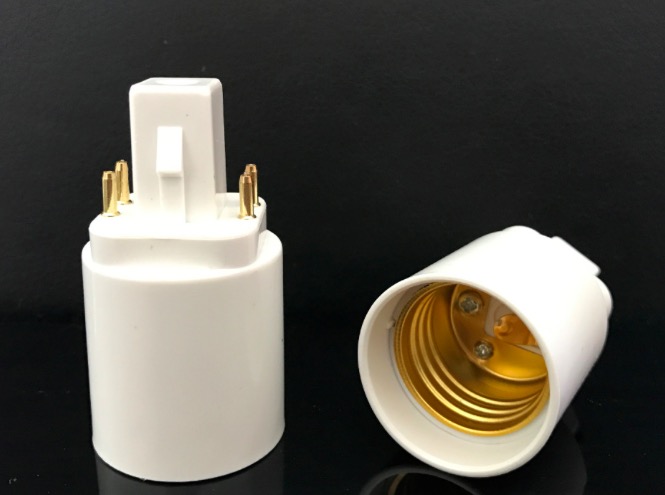 G24 4 pins lamp adapter