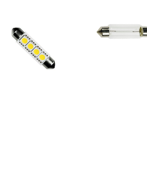 12V 45 mm Festoon LED lamp kentekenverlichting 12 volt kenteken led lampje