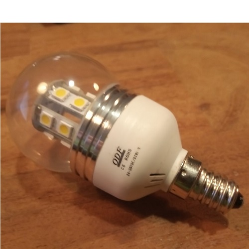 E14 led lamp 24Volt 12 volt LED 21SMD cl Dimmen