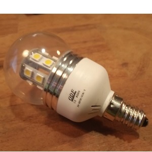 led lichtbron E14 led lamp fitting 12volt spanning
