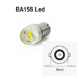 ba9s 12v led lampje bajonet fitting ba9
